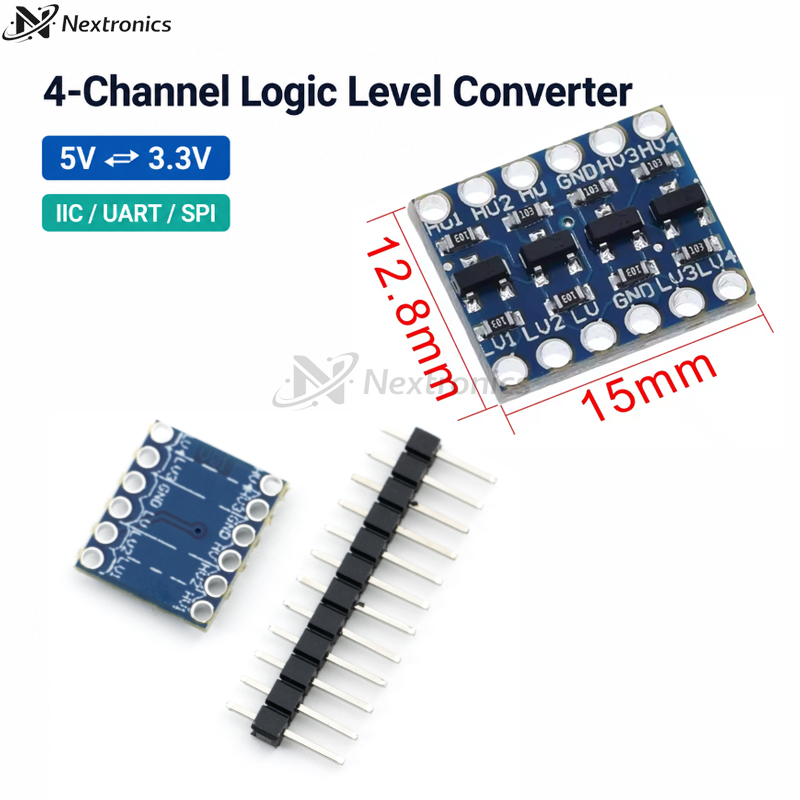 Level Shifter 3.3V - 1/3/5/10 ชิ้น โมดูลแปลงระดับลอจิก IIC I2C แบบ