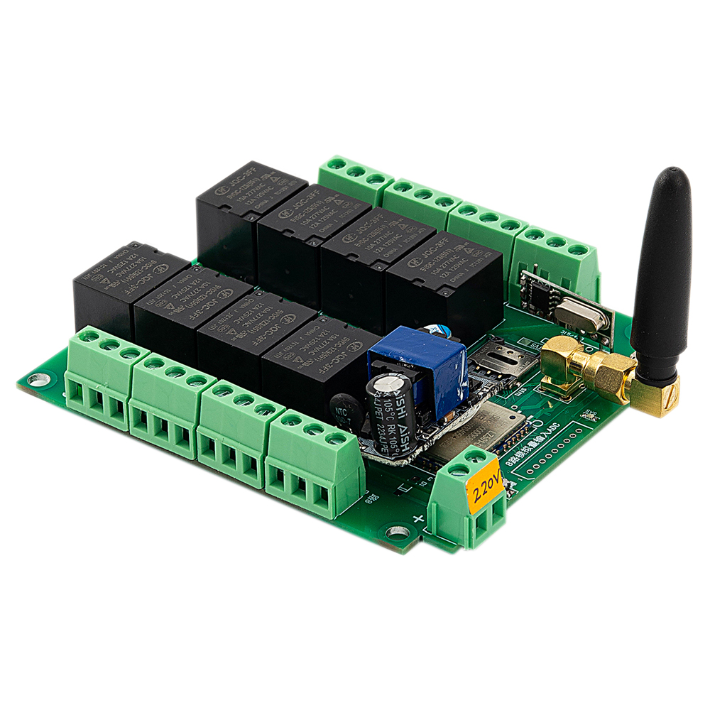 Iot Diy Home Automation - Tuya สวิตช์ไร้สาย8ทิศทาง DC 7-27V, NB-IOT อินเตอร์เน็ตโมดูลรีเลย์4G