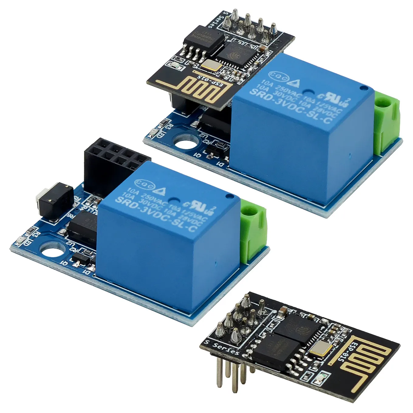 Home Automation With Arduino - โมดูลรีเลย์ WiFi ESP-01S 5V 10A สวิตช์บ้านอัจฉริยะ