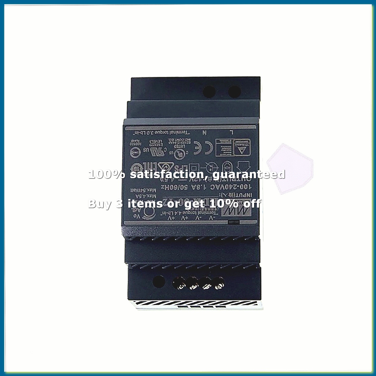 Home Automation Industry - 85-264V 12V 4.5A 54W แหล่งจ่ายไฟแบบเอาต์พุตเดี่ยวสำหรับติดตั้งบนราง DIN
