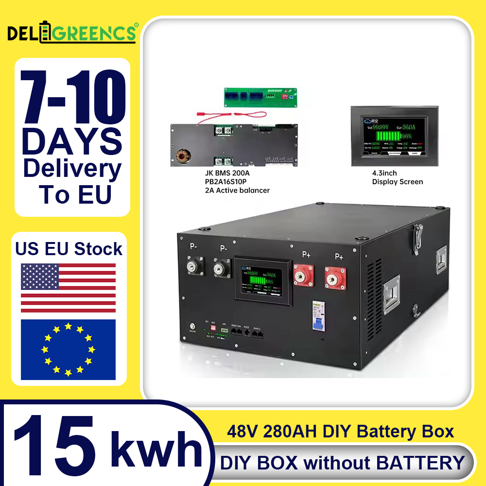 Home Automation Diy Kit - ชุดแบตเตอรี่ DIY 48V LiFePO4 พร้อมกล่องใส่ (ตัวเลือกเสริม)