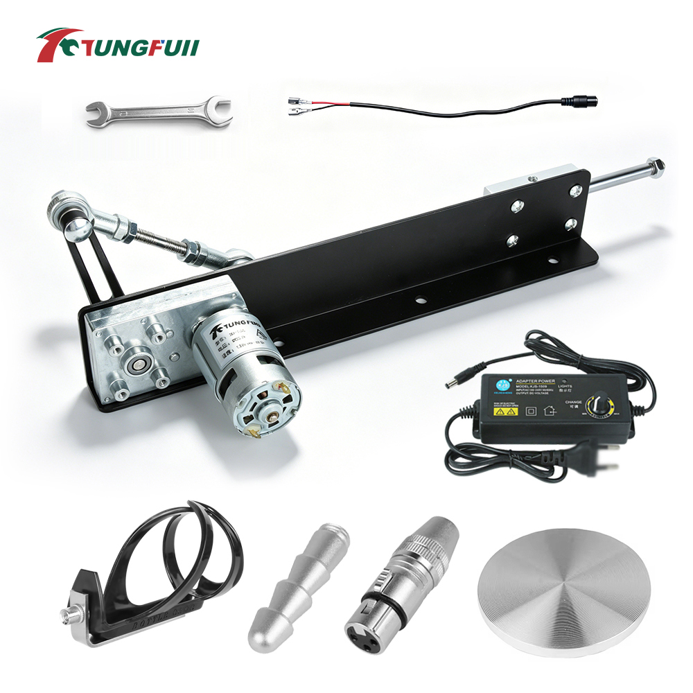 Diy Automation Projects - ชุดมอเตอร์แบบปรับได้ Tungfull 3-15 ซม. แบบเคลื่อนที่ไปมาเป็นเส้นตรง DC
