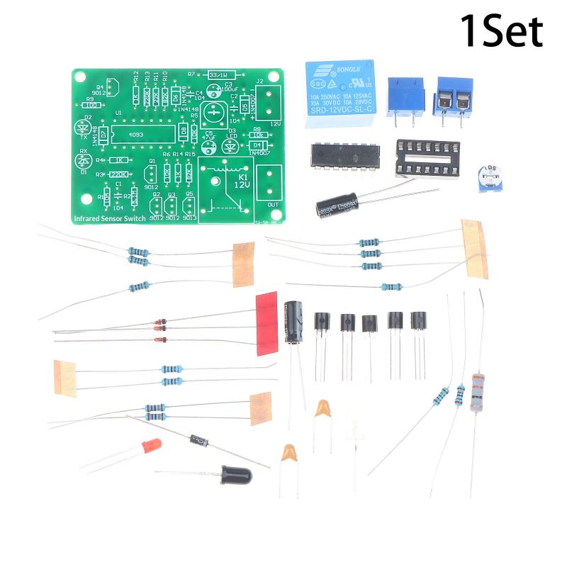 Home Automation Diy Kit - ชุด DIY โมดูลควบคุมก๊อกน้ำอัตโนมัติพร้อมสวิตช์ตรวจจับความใกล้เคียงแบบอินฟราเรด เครื่องเป่ามือ โมดูลเซ็นเซอร์ IR