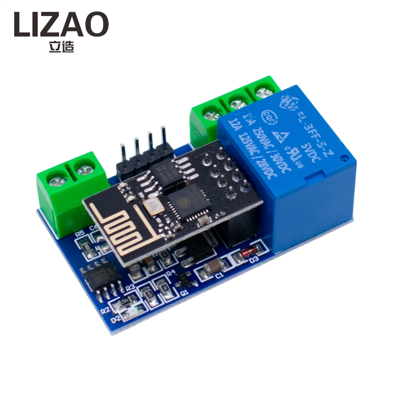 Home Automation With Arduino - LIZAO ESP8266 5V WiFi IoT โมดูลรีเลย์ระบบอัตโนมัติในบ้านรีโมทคอนโทรลสวิตช์