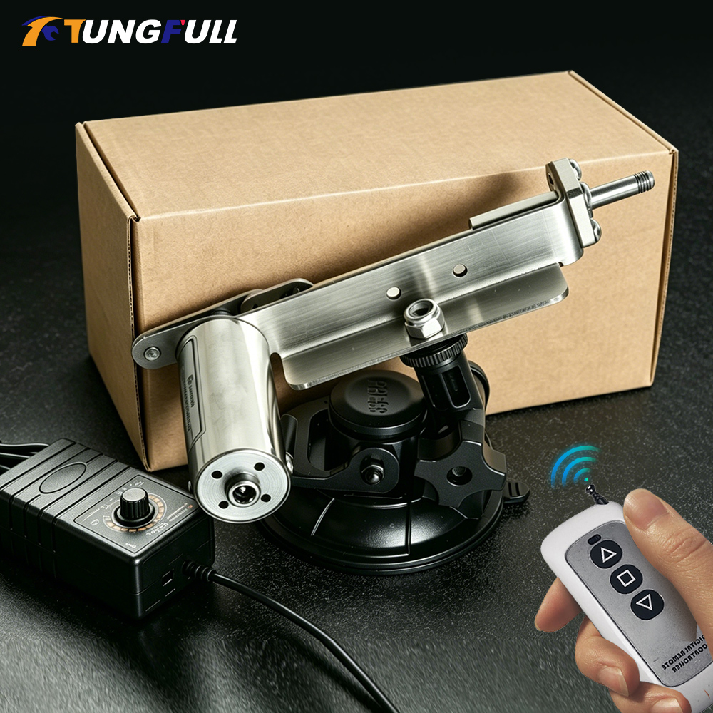 Diy Automation Projects - มอเตอร์กระตุ้นแบบเชิงเส้นขนาดเล็ก TUNGFULL 24V พร้อมรีโมทคอนโทรล ควบคุมการเคลื่อนที่แบบกลับไปกลับมา ระยะชัก