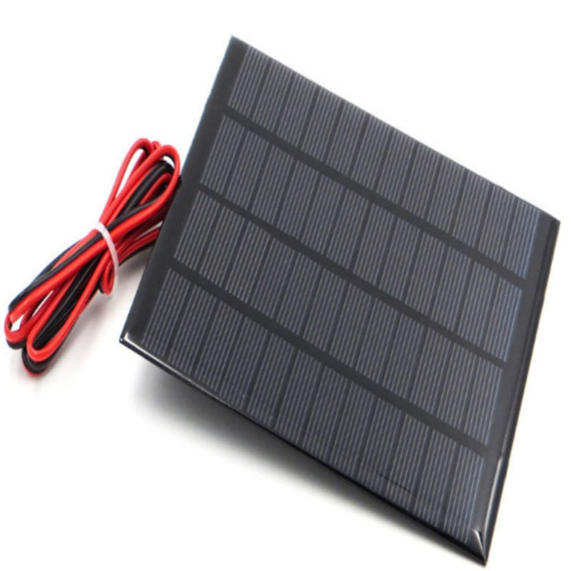 แผงโซลาร์เซลล์คุณภาพสูง 6V 1W  - Home Automation Panel Diy บทวิจารณ์และราคา