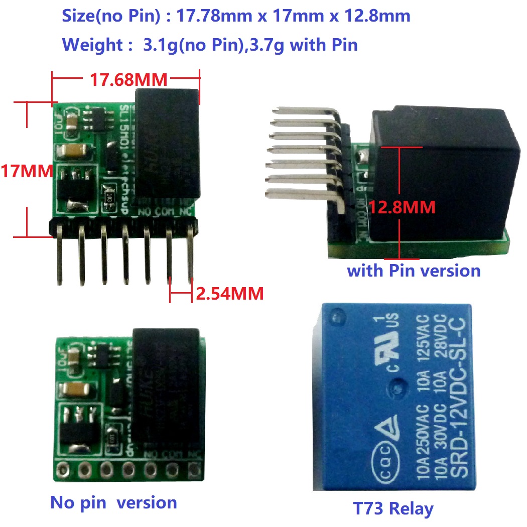 โมดูลรีเลย์แบบล็อคตัวเองขนาดเล - Shelly Relay Module บทวิจารณ์และราคา