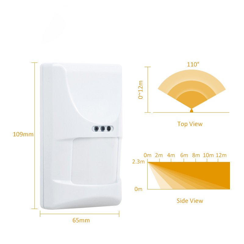 เซ็นเซอร์ตรวจจับความเคลื่อนไหว - Motion Sensor Pir Wired บทวิจารณ์และราคา