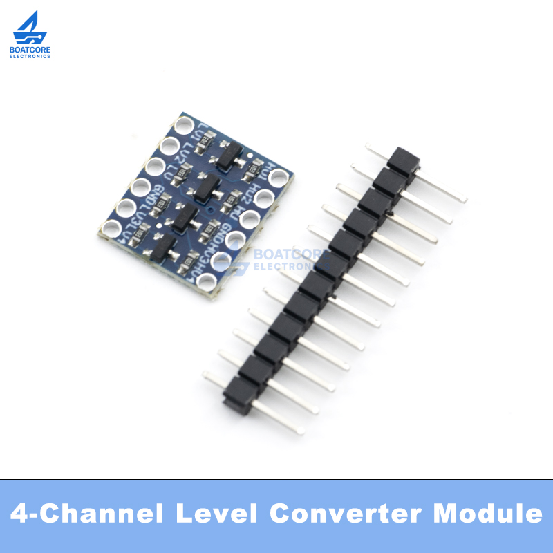 1PCS 4 ช่อง I2C IIC ตัวแปลงระด - Level Shifter 3.3V บทวิจารณ์และราคา