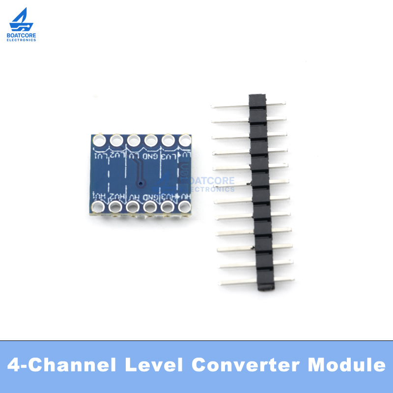 1PCS 4 ช่อง I2C IIC ตัวแปลงระด - Level Shifter 3.3V บทวิจารณ์และราคา