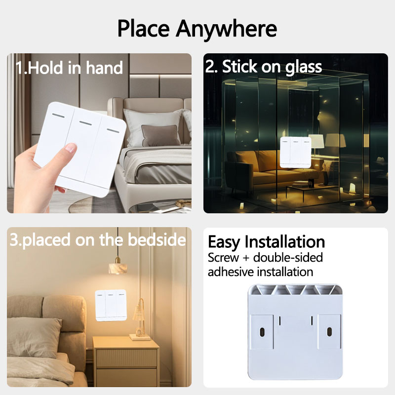 สวิตช์ไร้สายอัจฉริยะ RF 433MHz - Home Automation Panel Diy บทวิจารณ์และราคา
