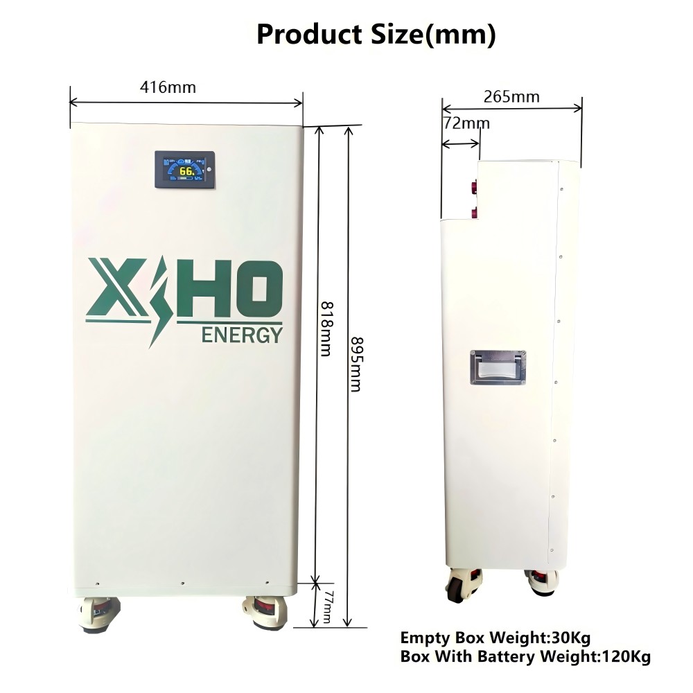 Xiho 51.2V 280Ah กล่องแบตเตอรี - Home Automation Systems Diy บทวิจารณ์และราคา