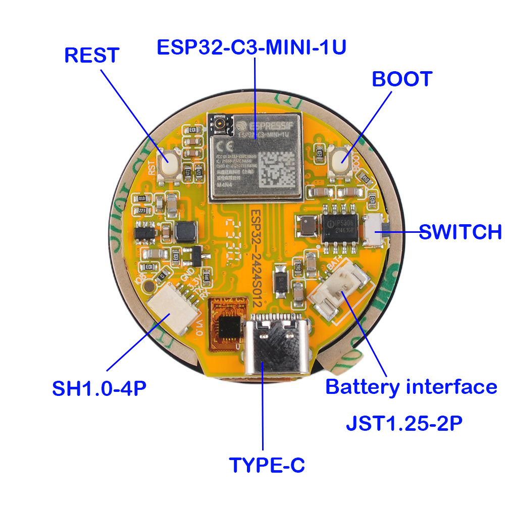 ESP32 จอแสดงผล 1.28 นิ้ว ESP32 - Home Automation With Arduino บทวิจารณ์และราคา