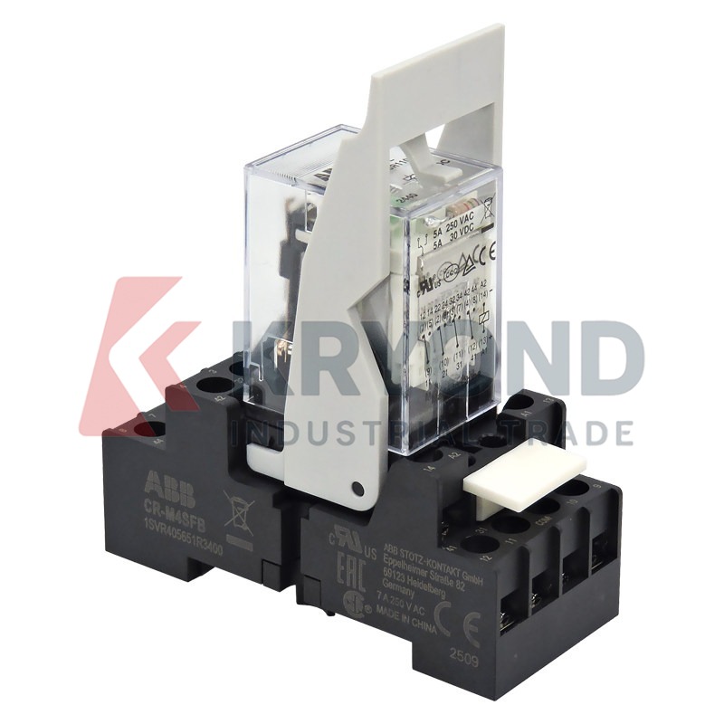 รีเลย์แบบเสียบปลั๊ก ABB CR MX0 - Home Automation Panel Diy บทวิจารณ์และราคา