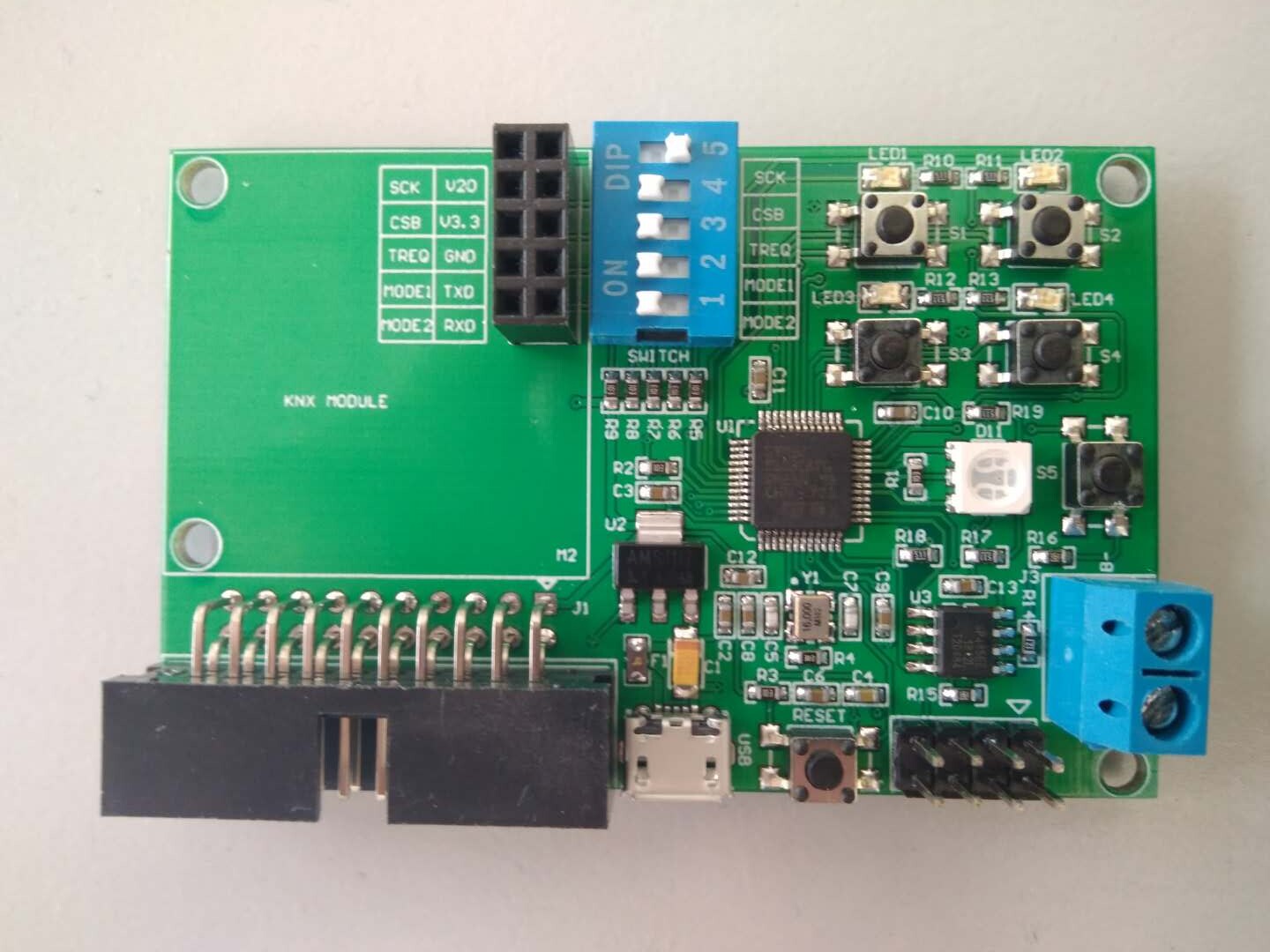 ชุดพัฒนาโมดูล KNX STM32 บอร์ดพ - Diy Automation Projects บทวิจารณ์และราคา