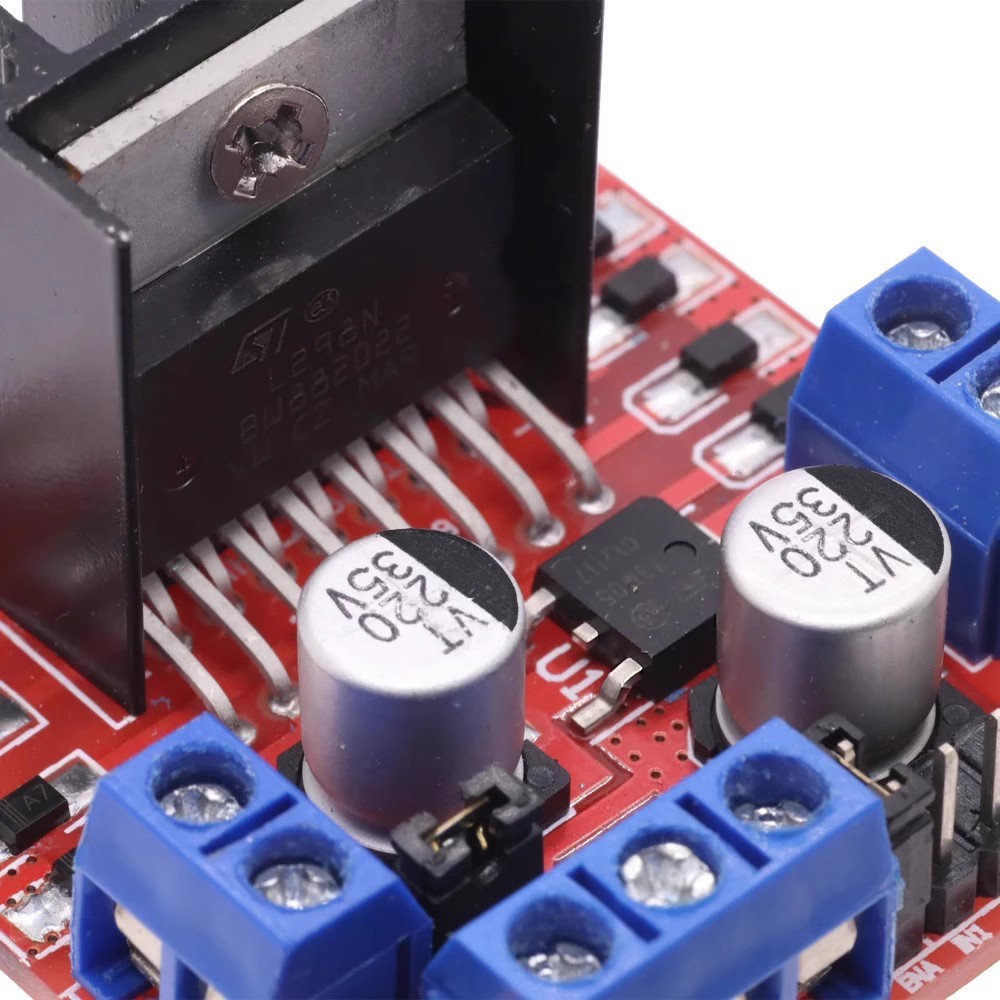 โมดูลควบคุมมอเตอร์ L298N แบบ D - Diy Automation Projects บทวิจารณ์และราคา