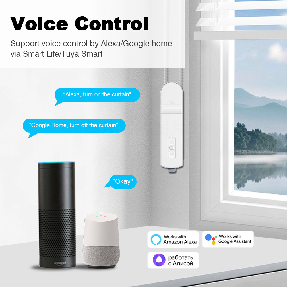 มอเตอร์ม่านอัจฉริยะ Tuya Zigbe - Home Automation Diy บทวิจารณ์และราคา