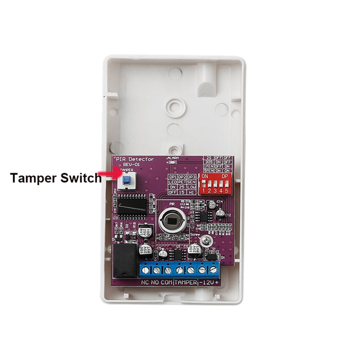 AA80 12V เครื่องตรวจจับการเคลื - Motion Sensor Pir Wired บทวิจารณ์และราคา