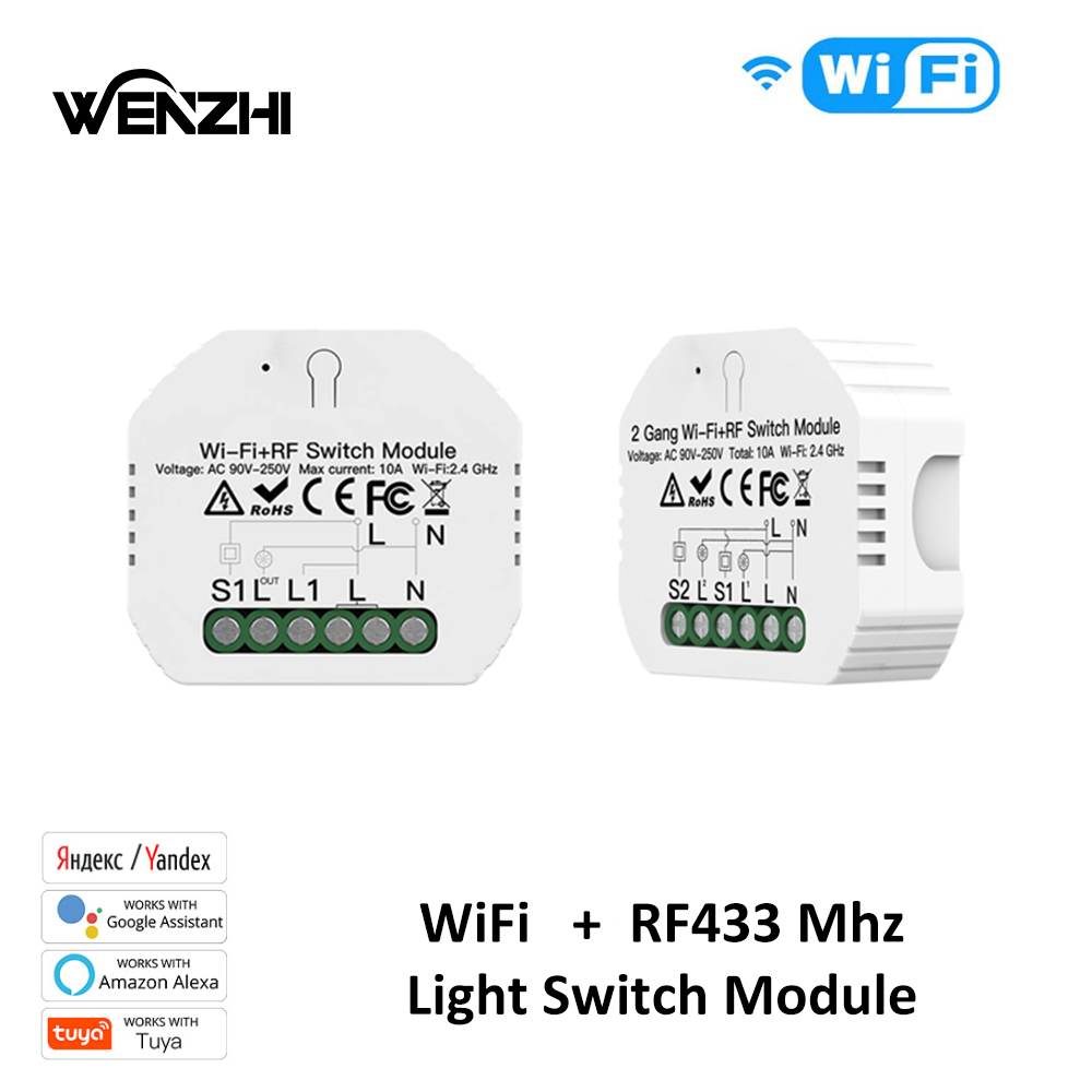 1/2Gang Light สวิทช์ DIY โมดูล - Home Automation Panel Diy บทวิจารณ์และราคา