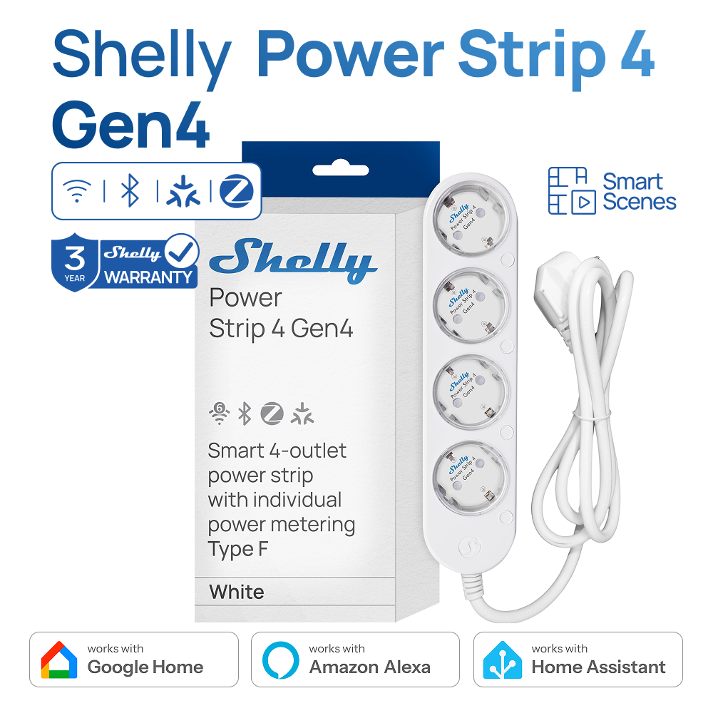 ปลั๊กไฟอัจฉริยะ Shelly Power S - Shelly Relay Module บทวิจารณ์และราคา