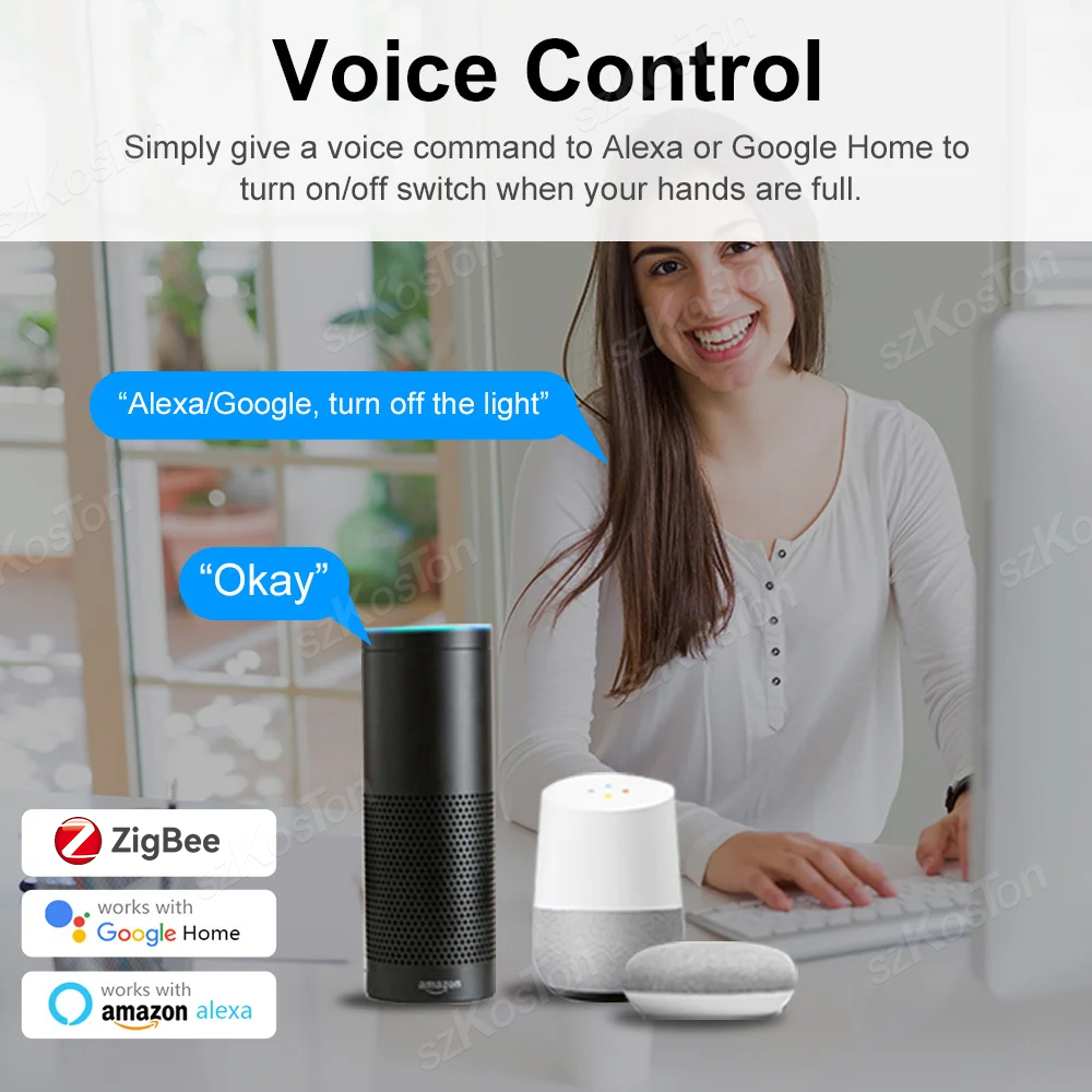 โมดูลสวิตช์อัจฉริยะ Tuya ZigBe - Home Automation Diy บทวิจารณ์และราคา